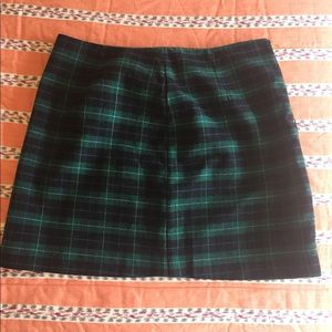 Plaid skirt